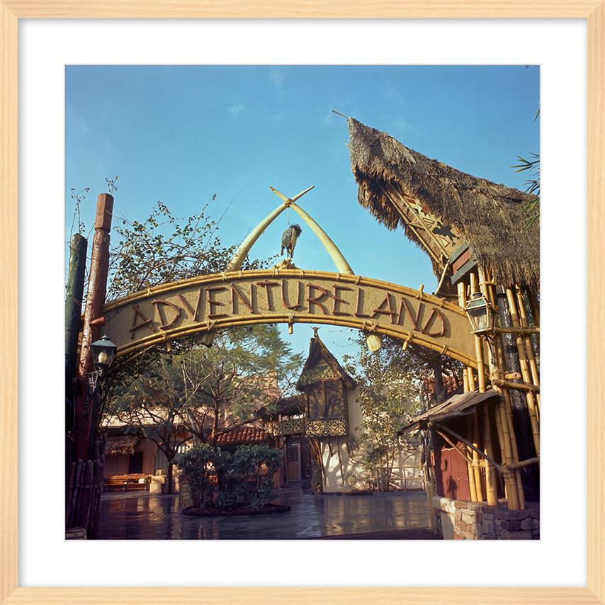 "Adventureland Entrance Sign, Disneyland Park" from Disney Photo Archives - Image 10
