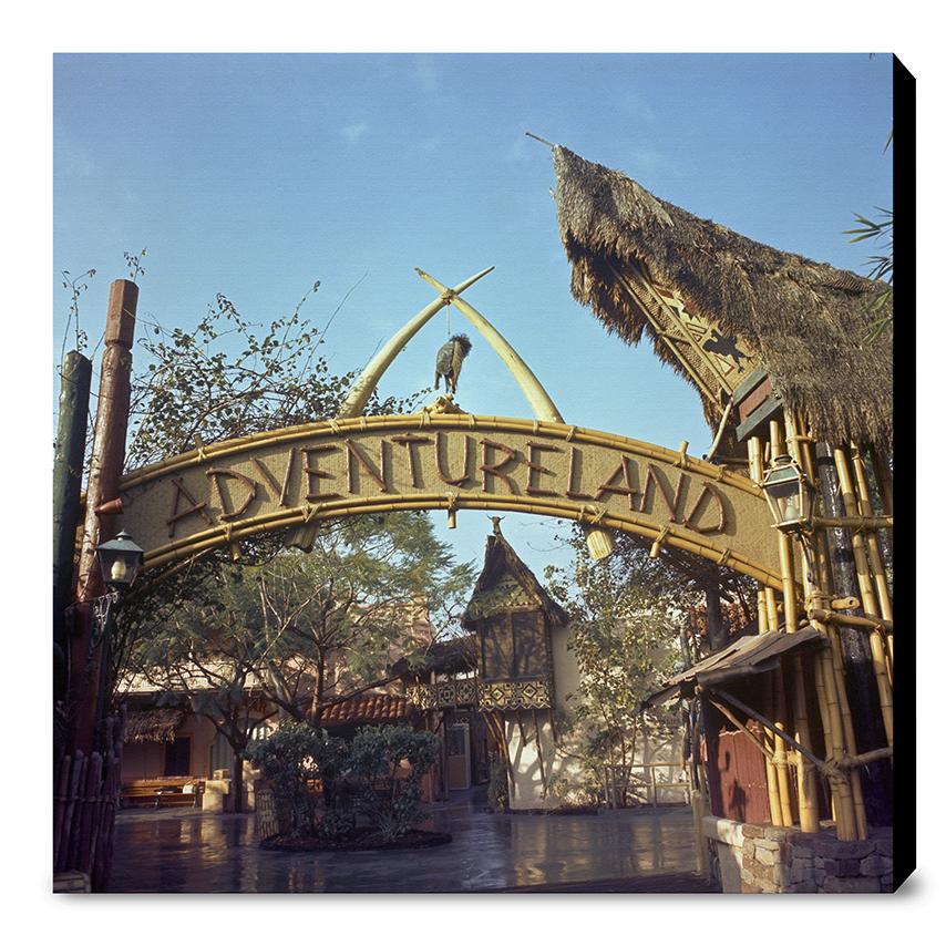 "Adventureland Entrance Sign, Disneyland Park" from Disney Photo Archives - Image 13