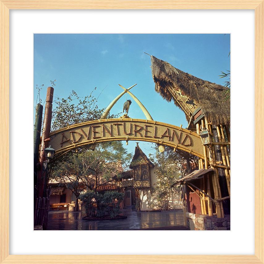 "Adventureland Entrance Sign, Disneyland Park" from Disney Photo Archives - Image 8