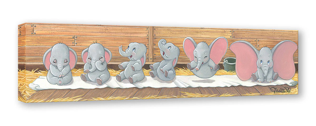 "Baby Dumbo" by Michelle St.Laurent |Signed and Numbered Edition