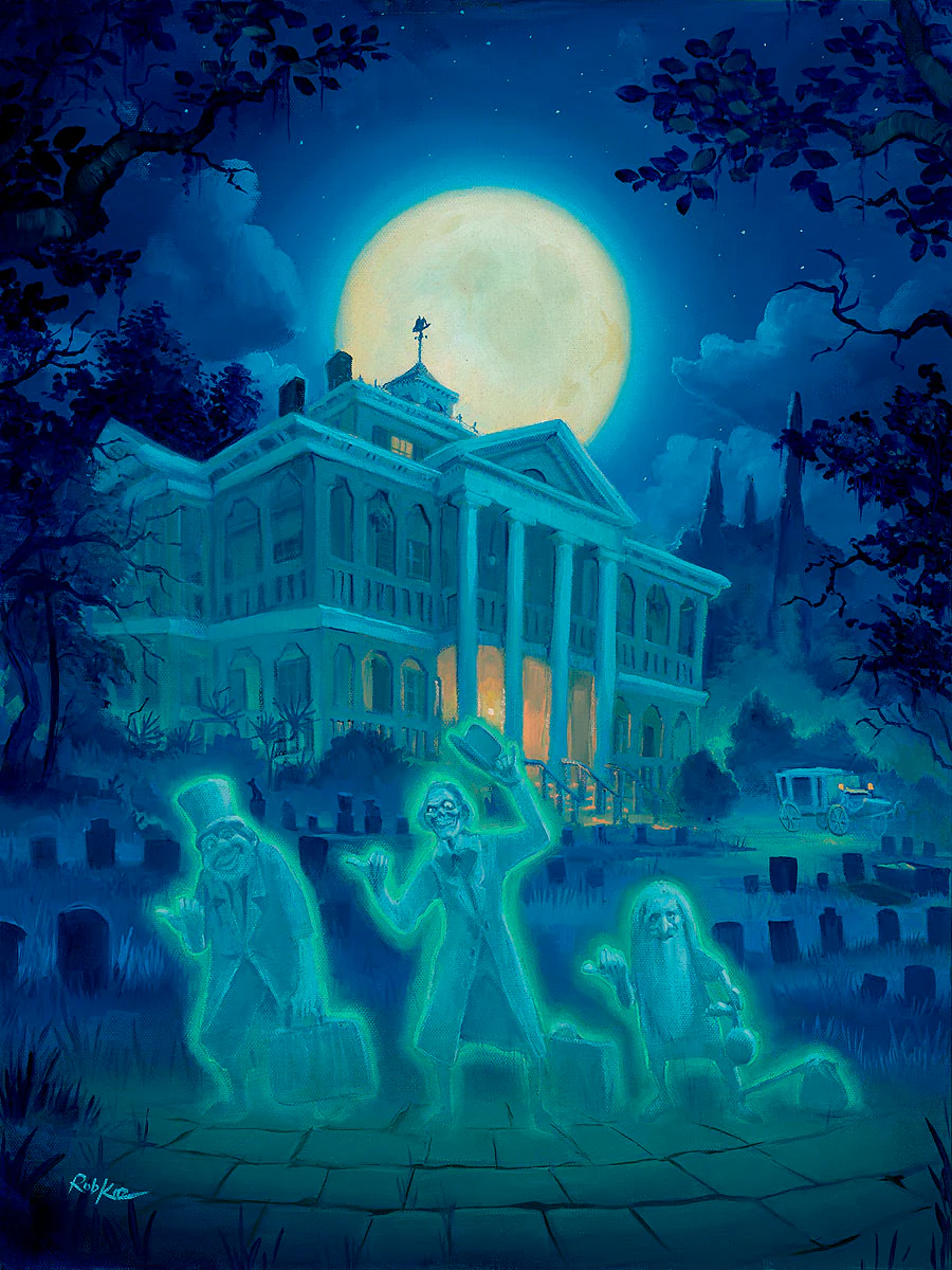 "Beware of Hitchhiking Ghosts" by Rob Kaz | Signed and Numbered Edition - Image 2
