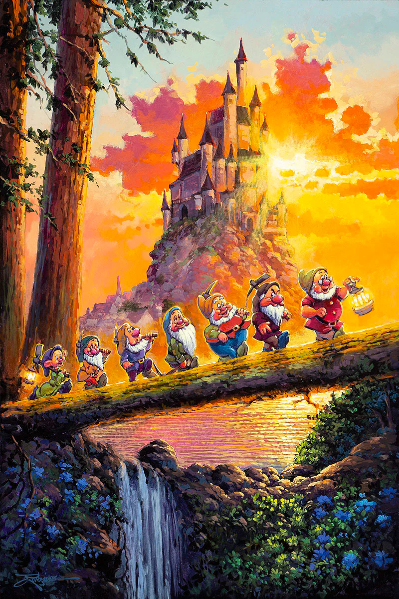"Castle on the Horizon" by Rodel Gonzalez | Signed and Numbered Edition - Image 2