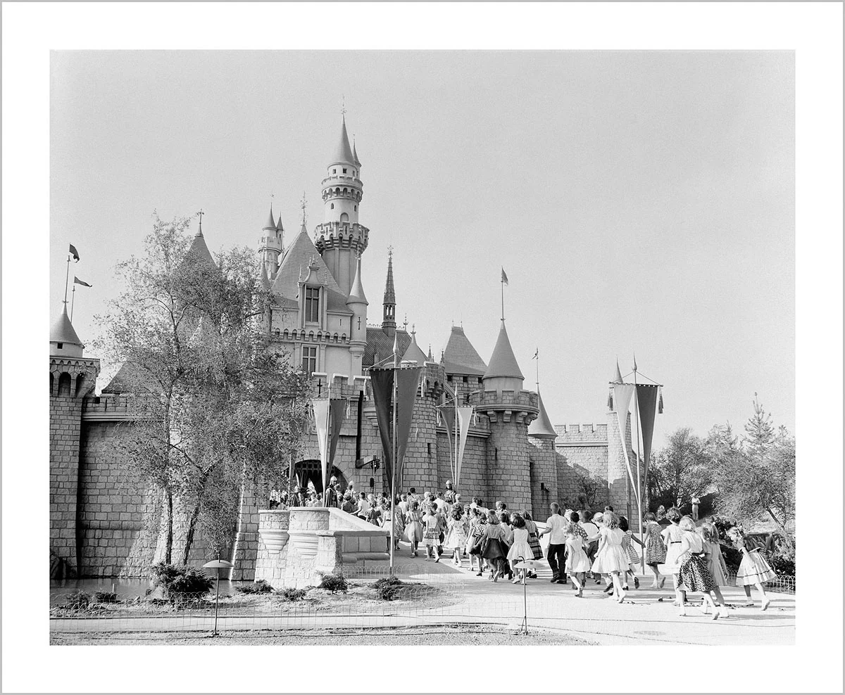 "Disneyland Sleeping Beauty Castle" from Disney Photo Archives