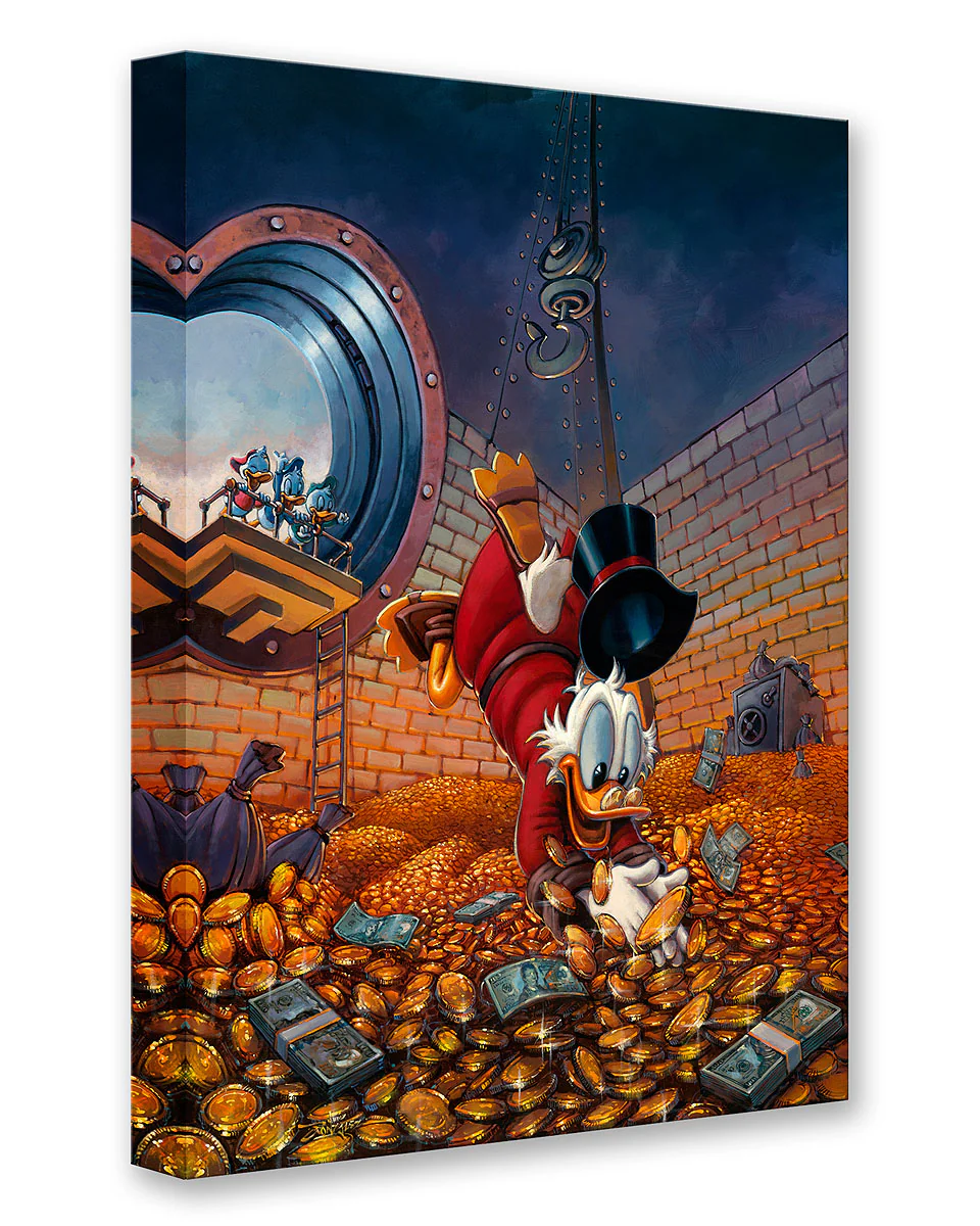 "Diving in Gold" by Rodel Gonzalez |Signed and Numbered Edition