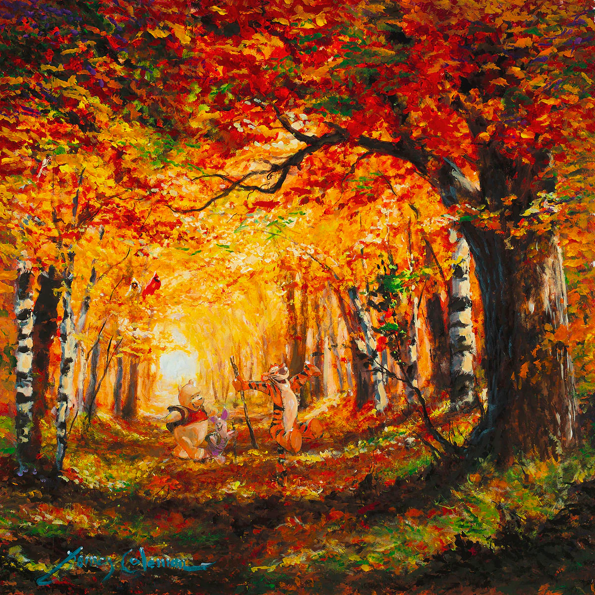 "Fall Stroll" by James Coleman - Image 2