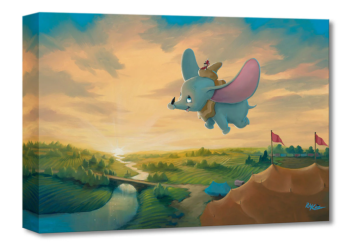 "Flight Over the Big Top" by Rob Kaz