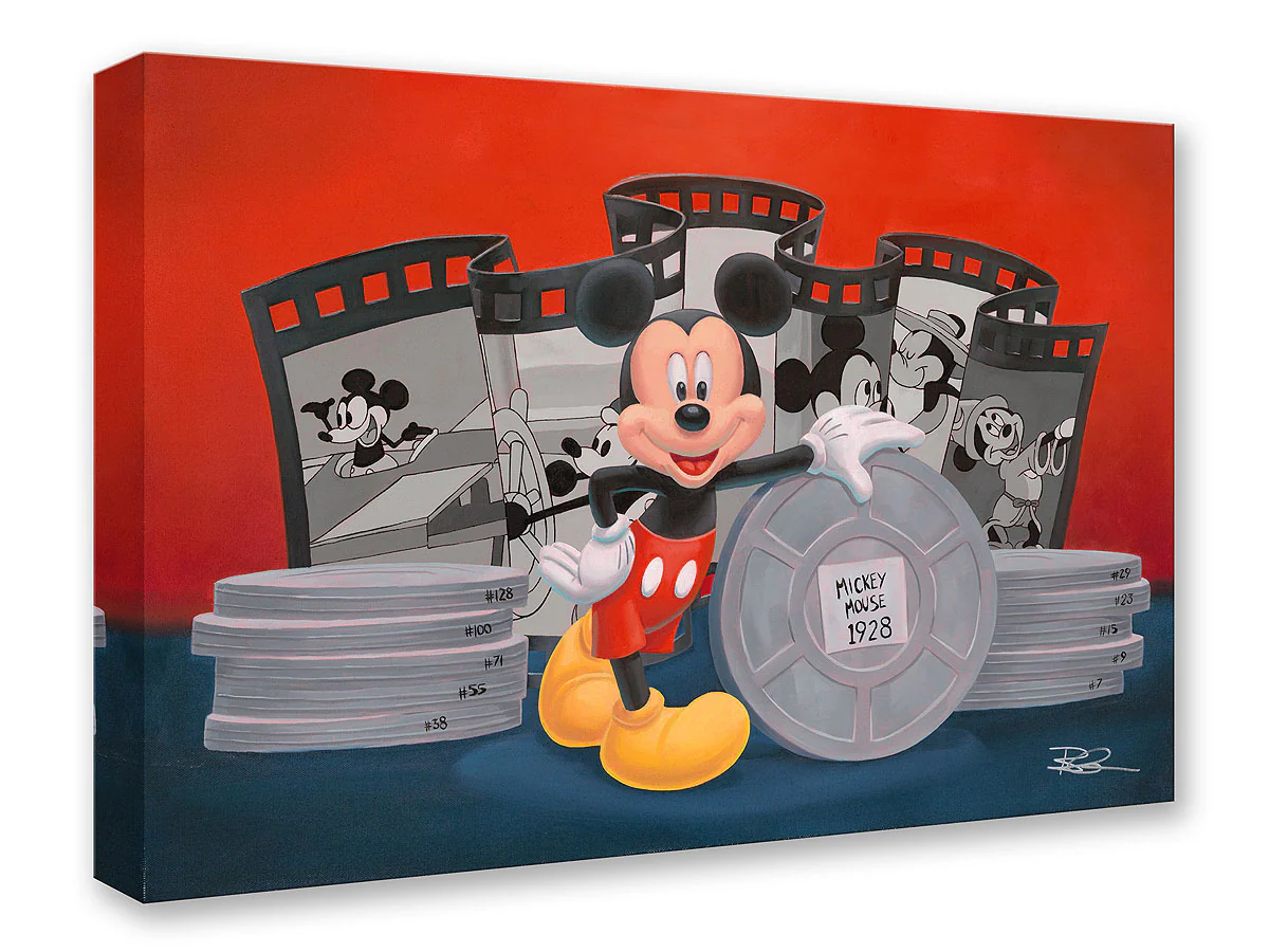 "Icons of Animation: Mickey" by Ben Olson | Signed and Numbered Edition