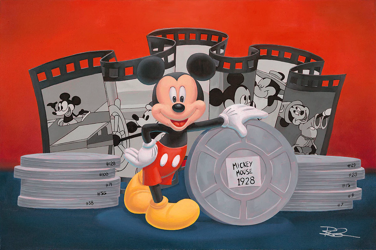 "Icons of Animation: Mickey" by Ben Olson | Signed and Numbered Edition - Image 2