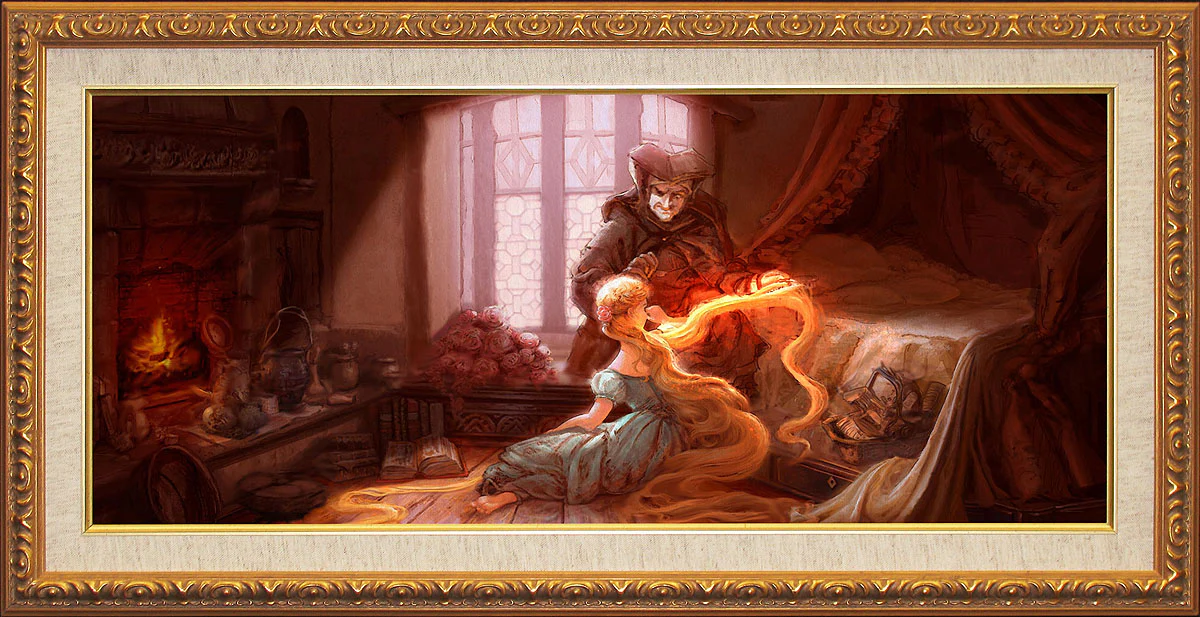 "Locks of Gold" Concept Art by Lisa Keene
