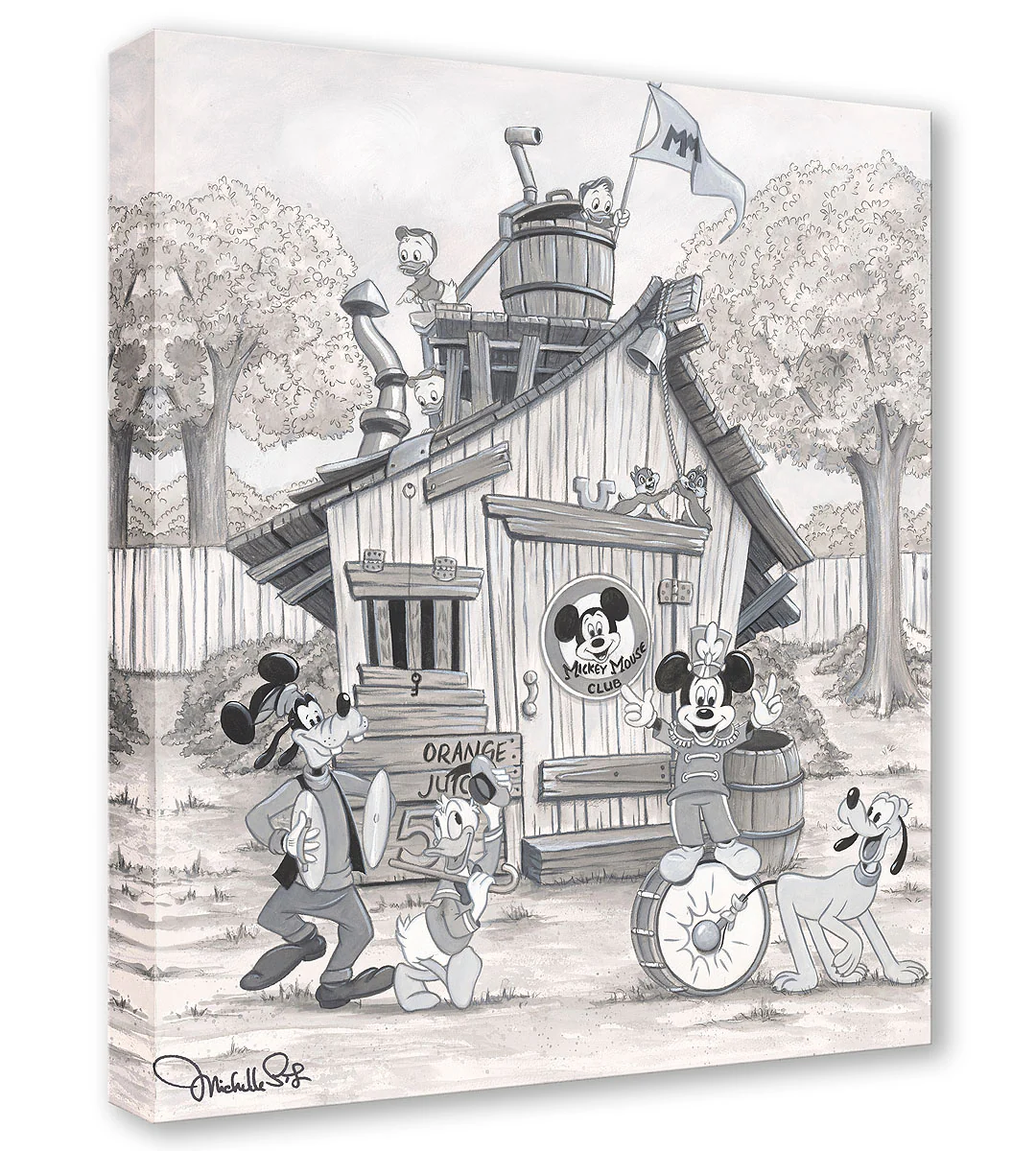 "Mickey Mouse Clubhouse" by Michelle St.Laurent | Signed and Numbered Edition