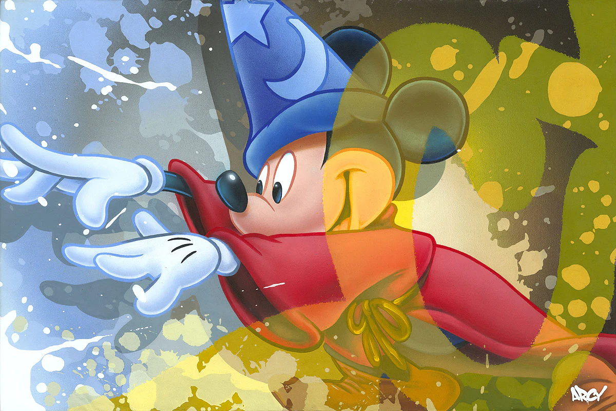 "Mickey Sorcerer" by ARCY | Signed and Numbered Edition - Image 2