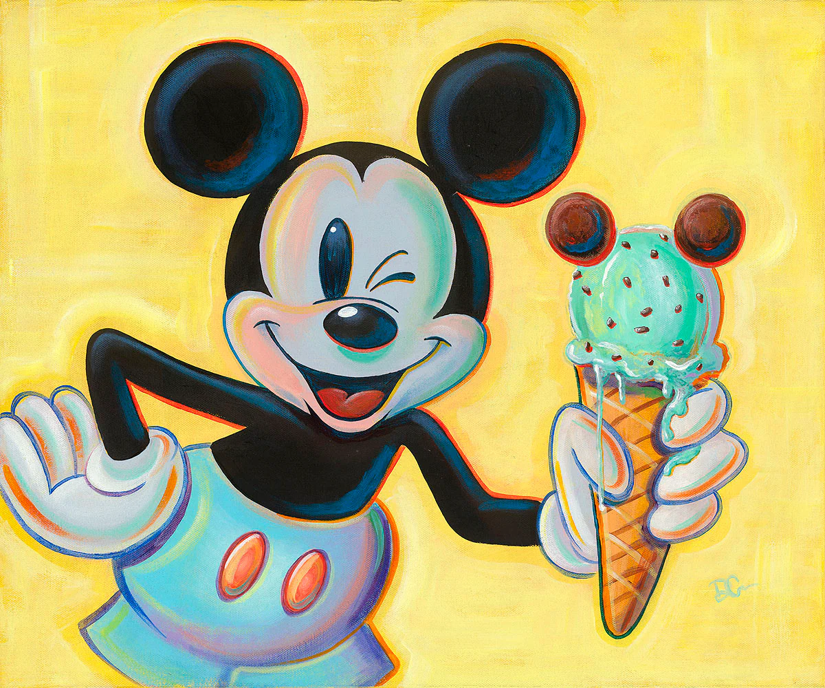 "Minty Mouse" by Dom Corona | Signed and Numbered Edition - Image 2