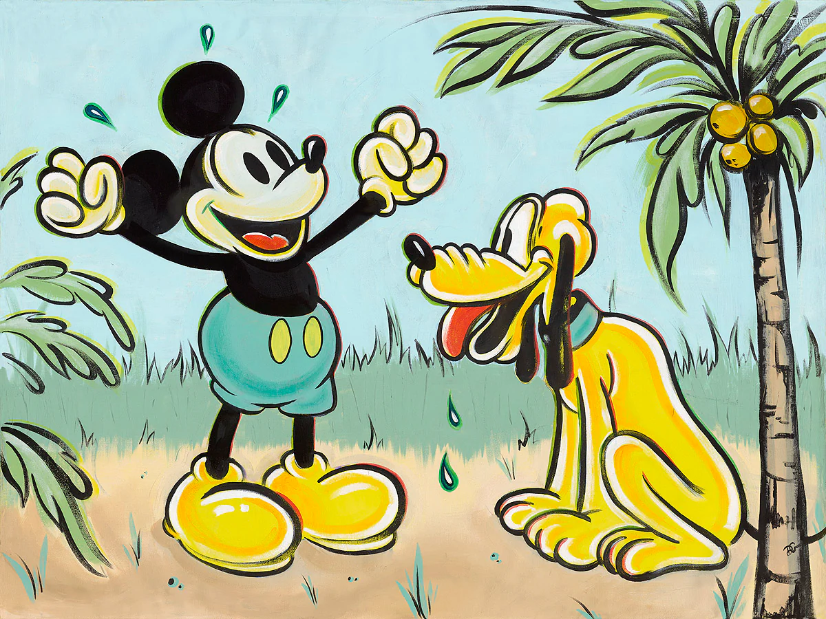 "Pals in Paradise" by Dom Corona | Signed and Numbered Edition - Image 2