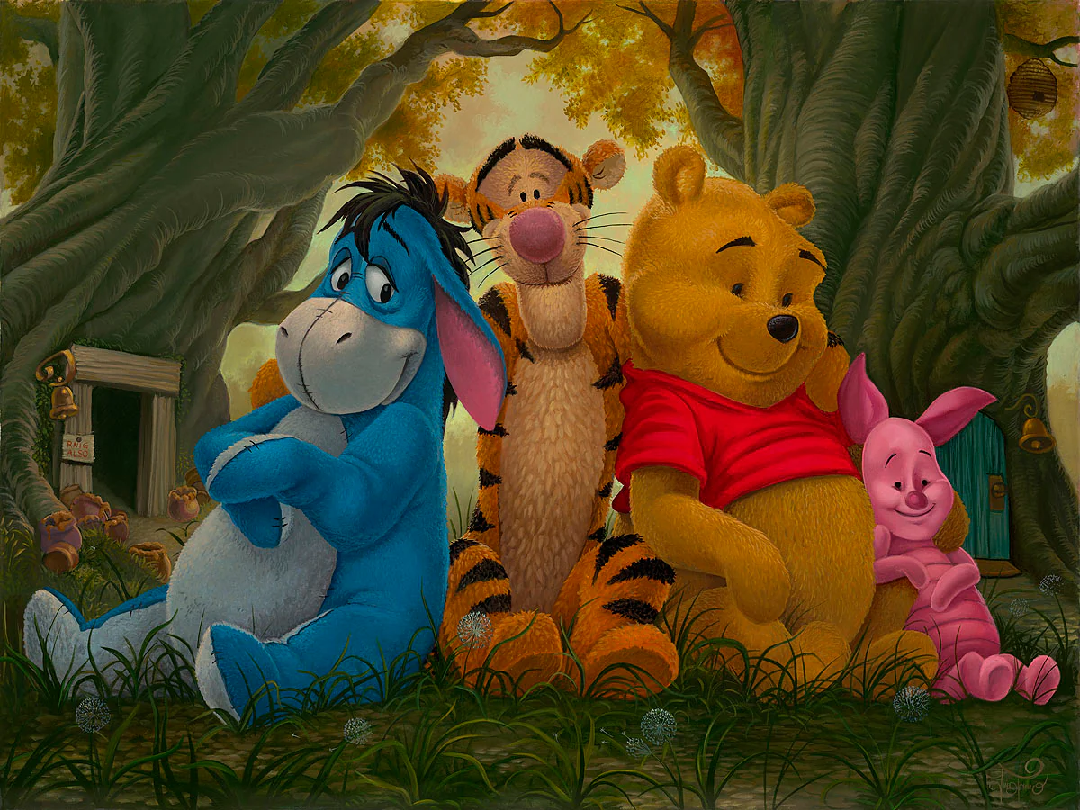 "Pooh and His Pals" by Jared Franco - Image 2