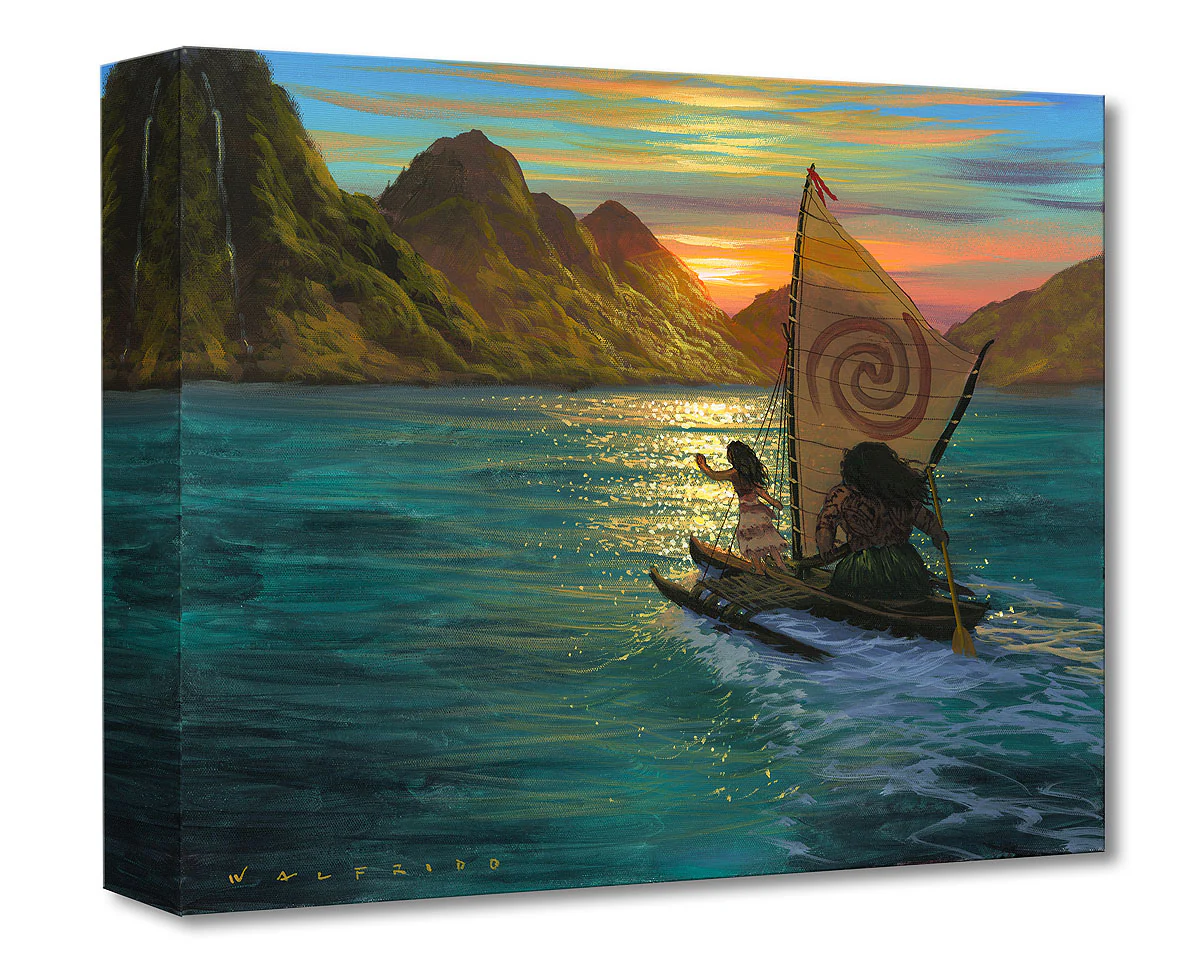 "Sailing Into the Sun" by Walfrido Garcia