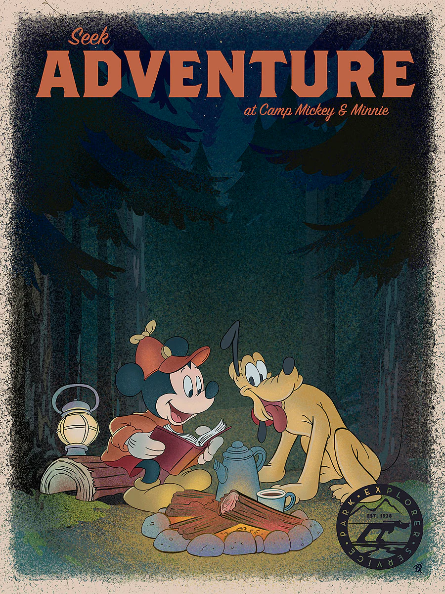 "Seek Adventure" by Bret Iwan - Image 2