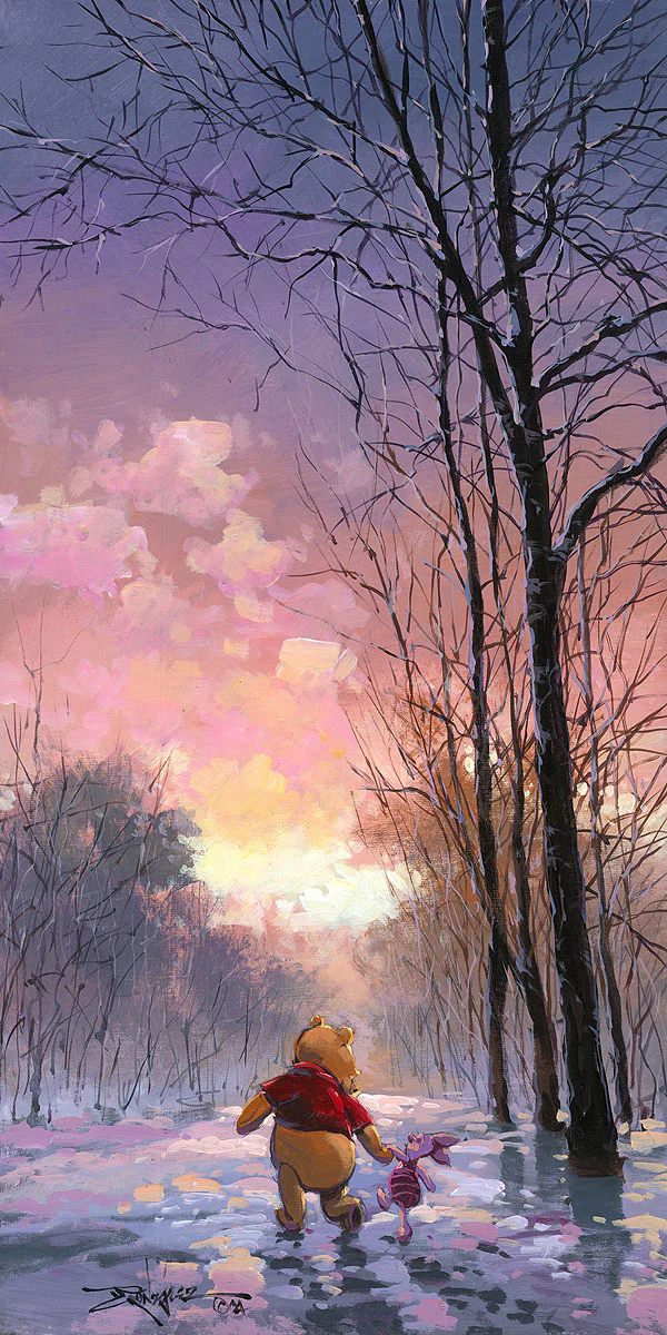 "Snowy Path" by Rodel Gonzalez | Premiere Signed and Numbered Edition - Image 2
