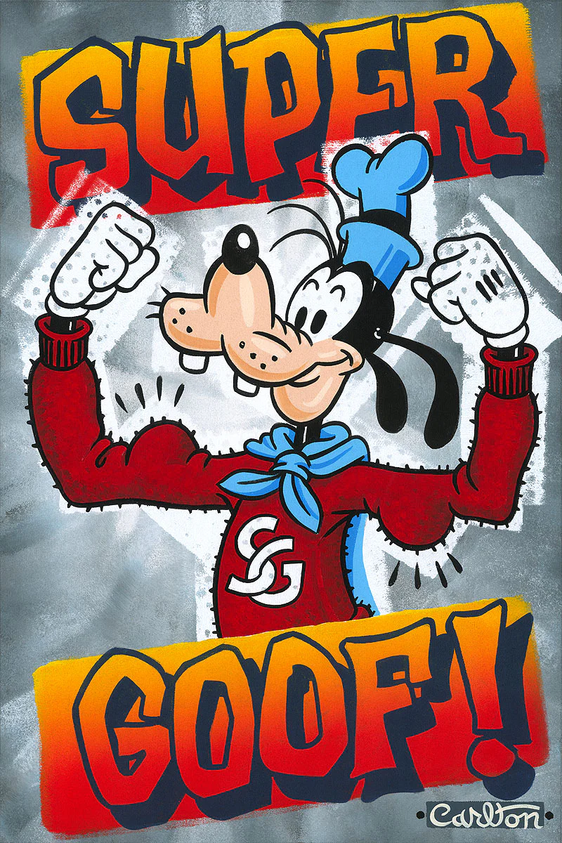 "Super Goof!" by Trevor Carlton | Signed and Numbered Edition - Image 2