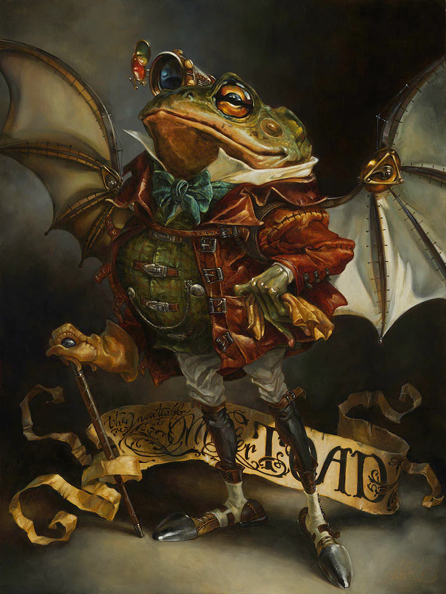 "The Insatiable Mr. Toad" by Heather Edwards | Premiere Signed and Numbered Edition - Image 3