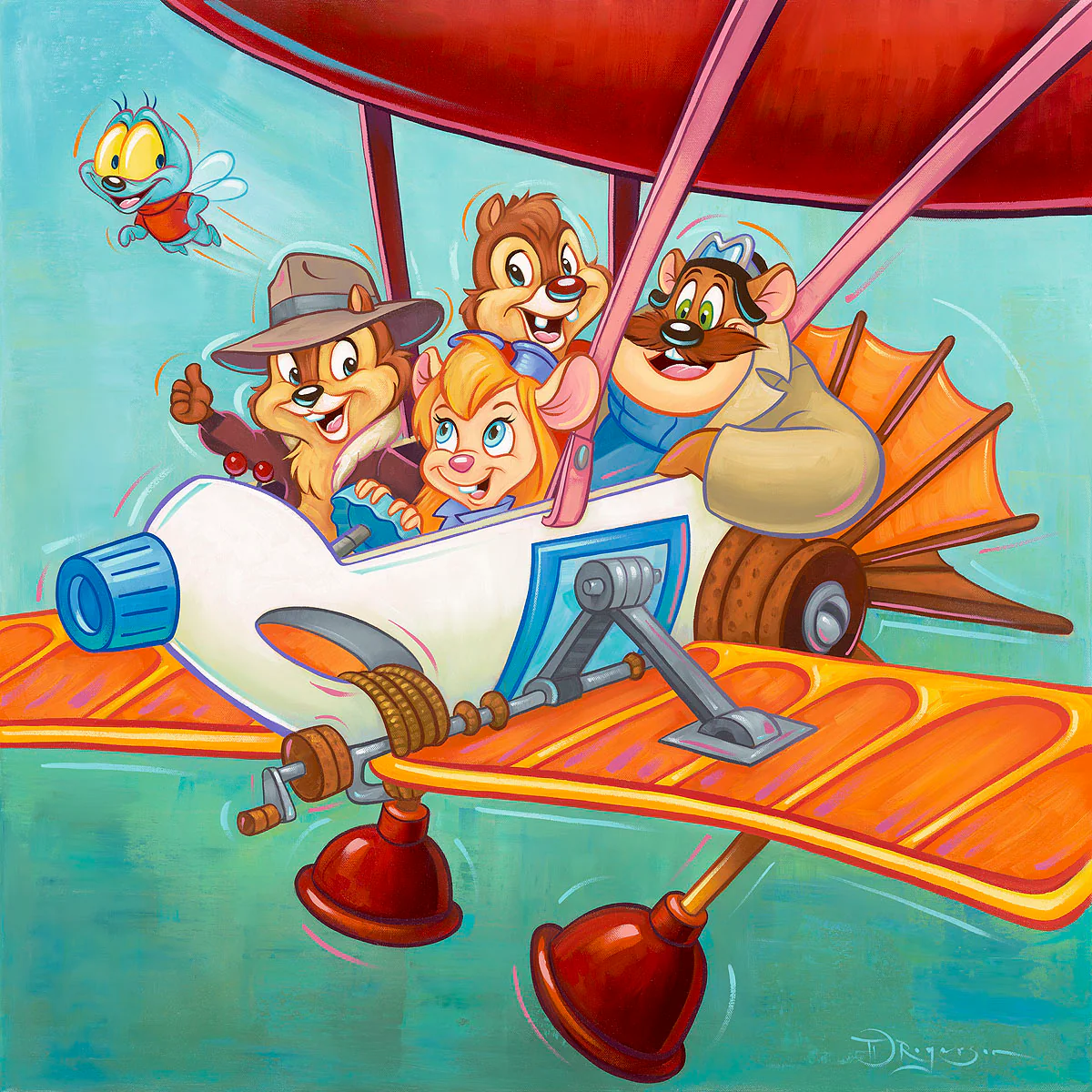 "The Ranger Plane" by Tim Rogerson | Signed and Numbered Edition - Image 2