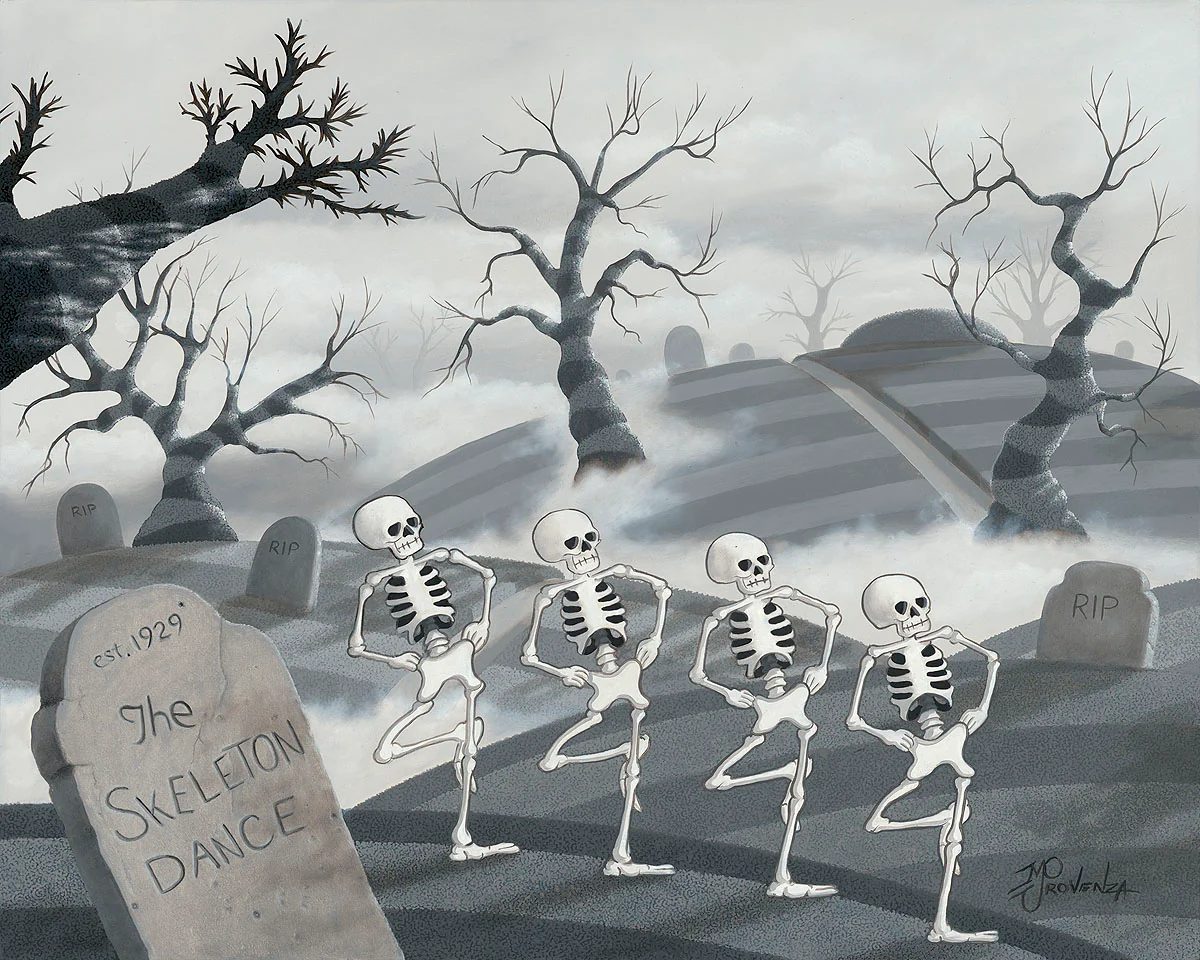 "The Skeleton Dance" by Michael Provenza | Signed and Numbered Edition - Image 2