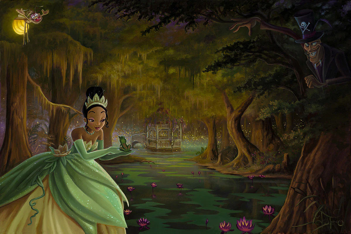 "Tiana's Enchantment" by Jared Franco | Signed and Numbered Edition - Image 2