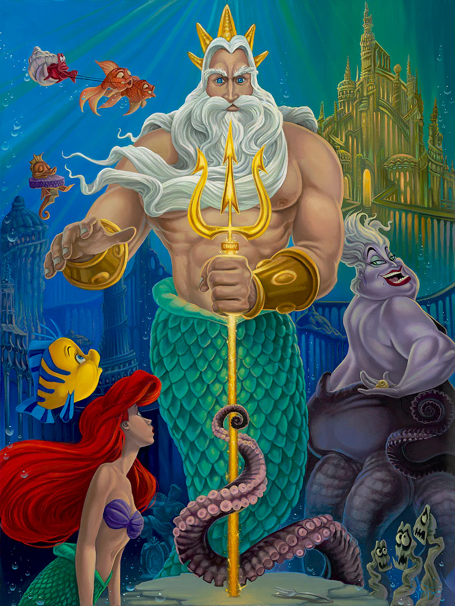 "Triton’s Kingdom" by Jared Franco | Signed and Numbered Edition - Image 2