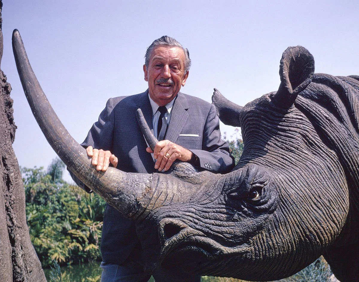 "Walt & Jungle Cruise Rhinoceros" from Disney Photo Archives - Image 4