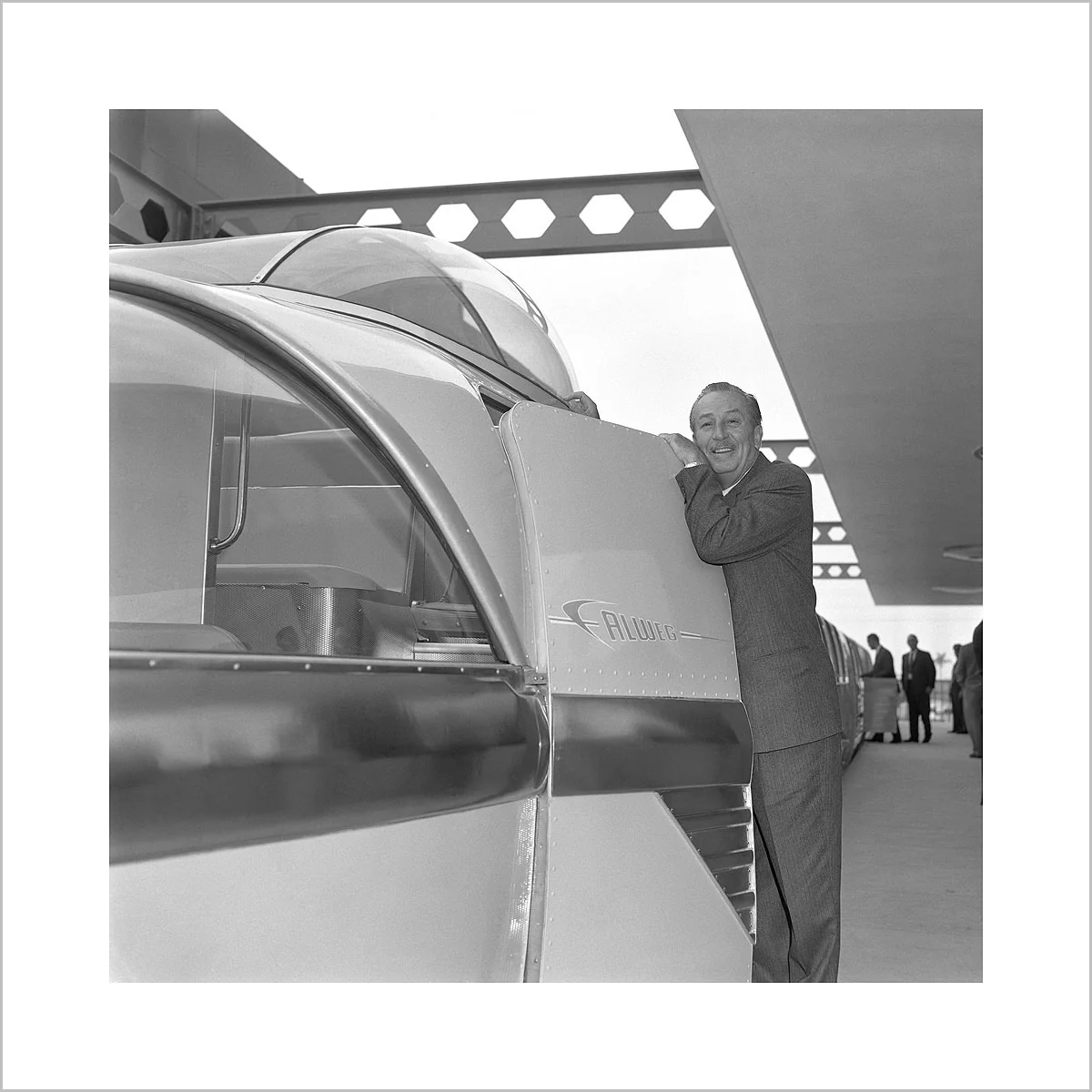 "Walt & the Monorail" from Disney Photo Archives - Image 2