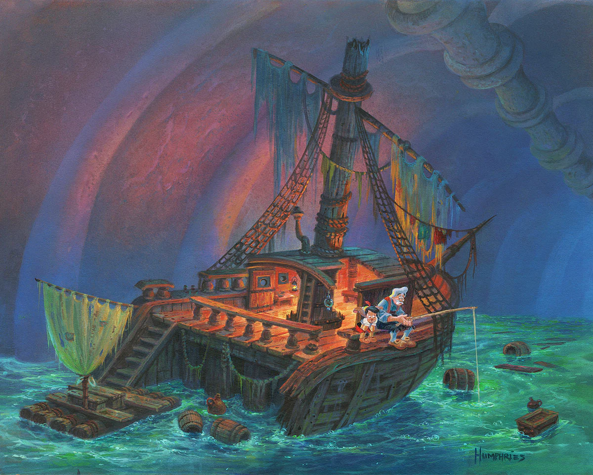 "What Now Geppetto" by Michael Humphries | Signed and Numbered Edition - Image 2