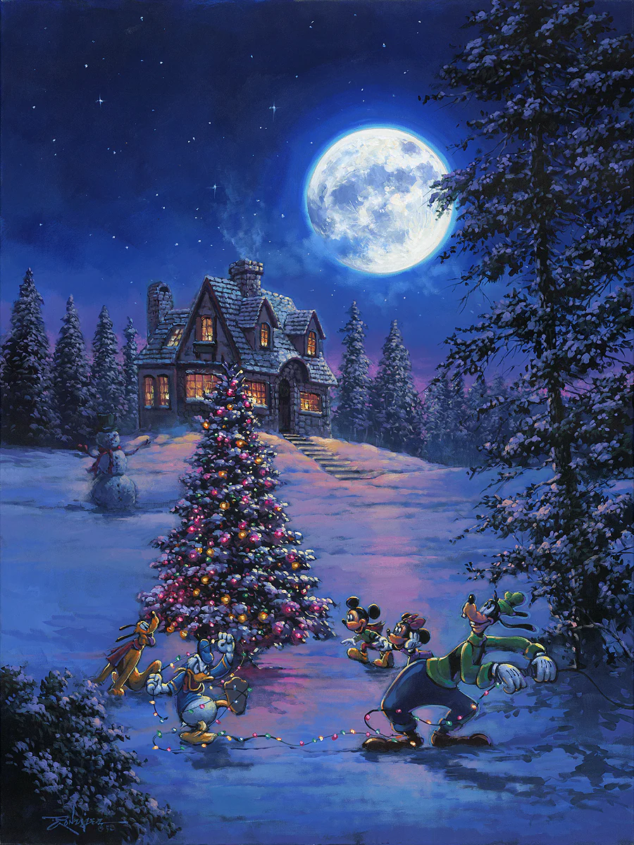 "Winter Lights" by Rodel Gonzalez | Signed and Numbered Edition - Image 2
