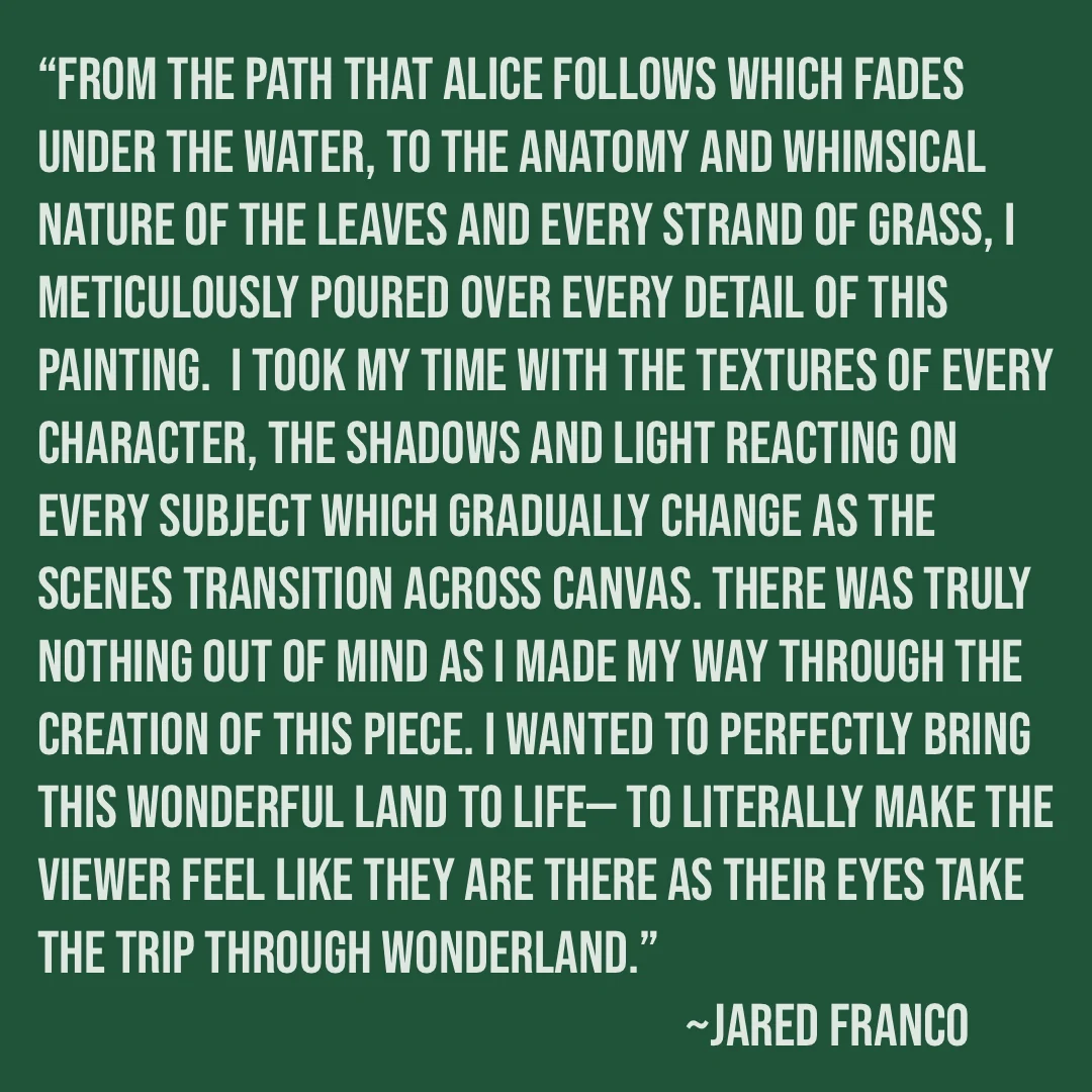 "Wonderland (Premiere)" by Jared Franco | Signed and Numbered Edition - Image 4